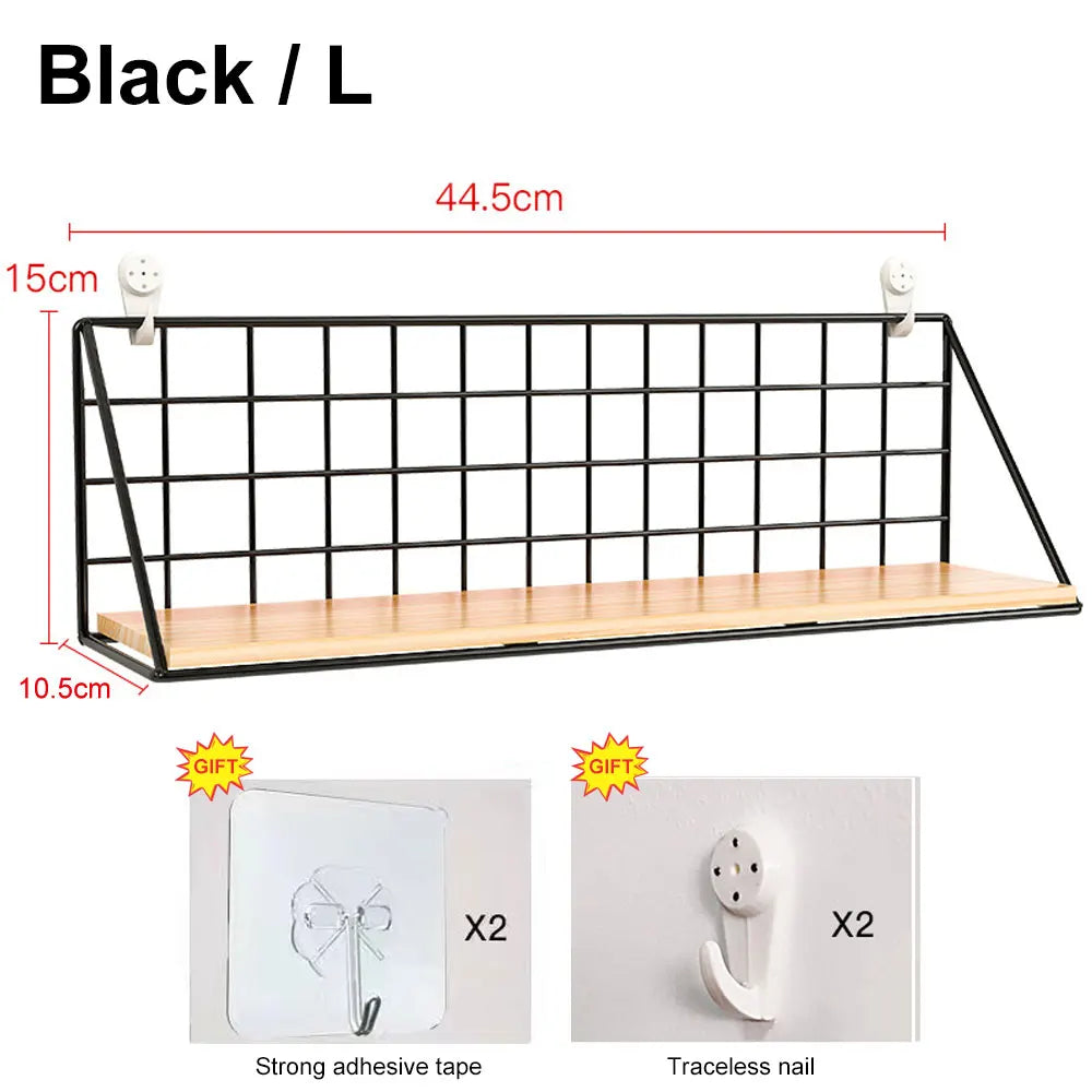 2-Tier Wall-Mounted Spice Rack Organizer