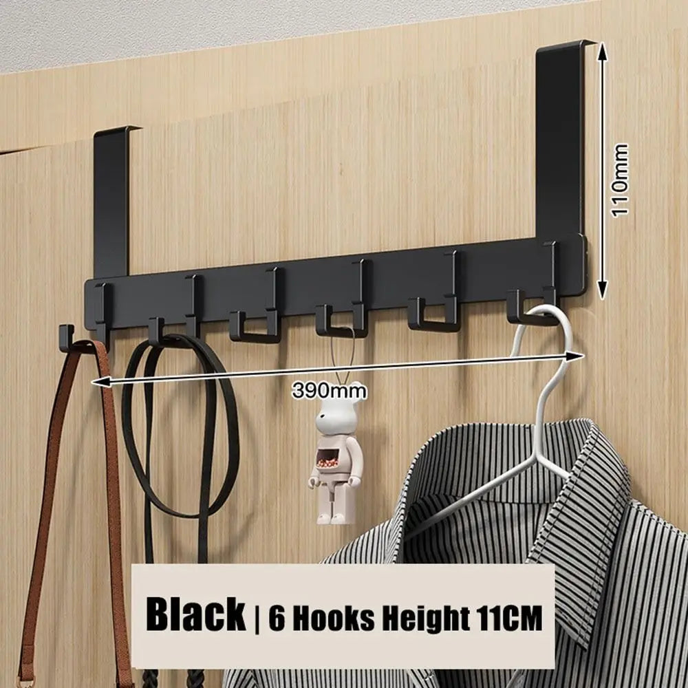 Over-the-Door 6-Hook Storage Rack