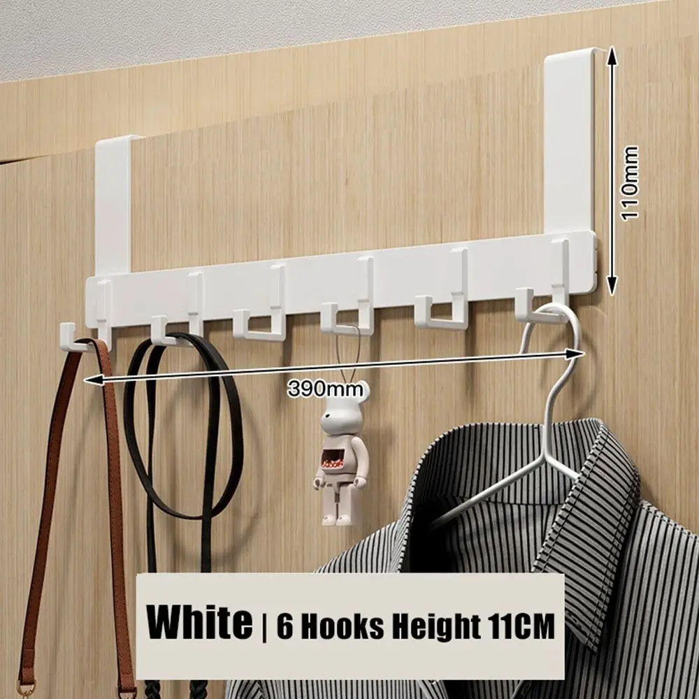 Over-the-Door 6-Hook Storage Rack