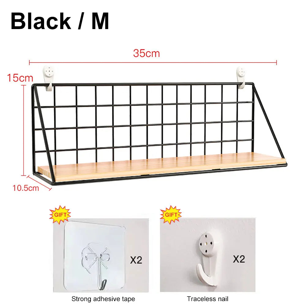 2-Tier Wall-Mounted Spice Rack Organizer