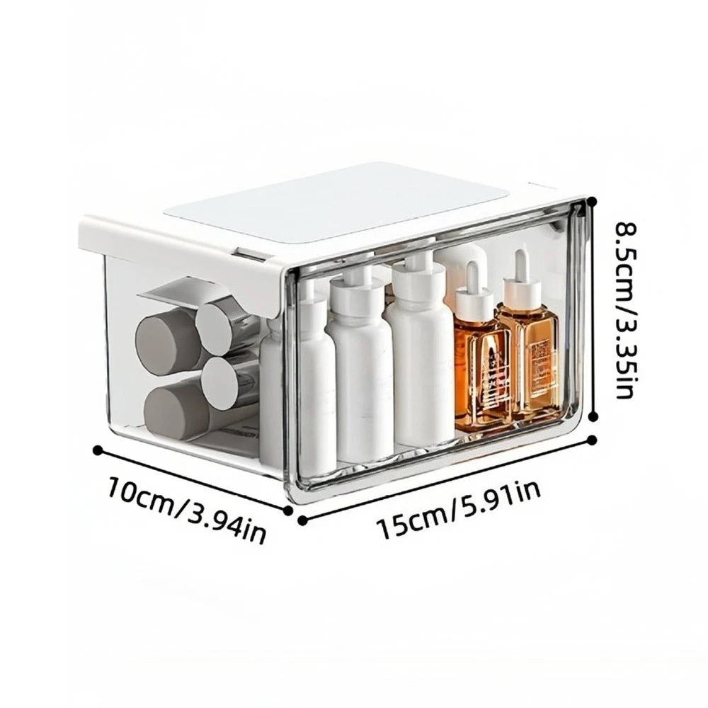 No-Drill Hidden Under-Desk Drawer Organizer