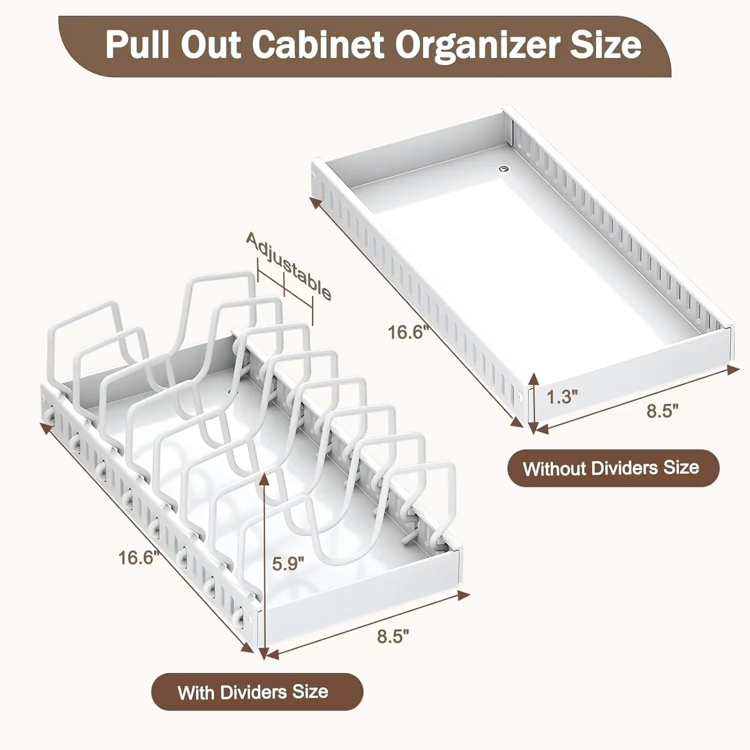 Pull-Out Pot & Pan Organizer