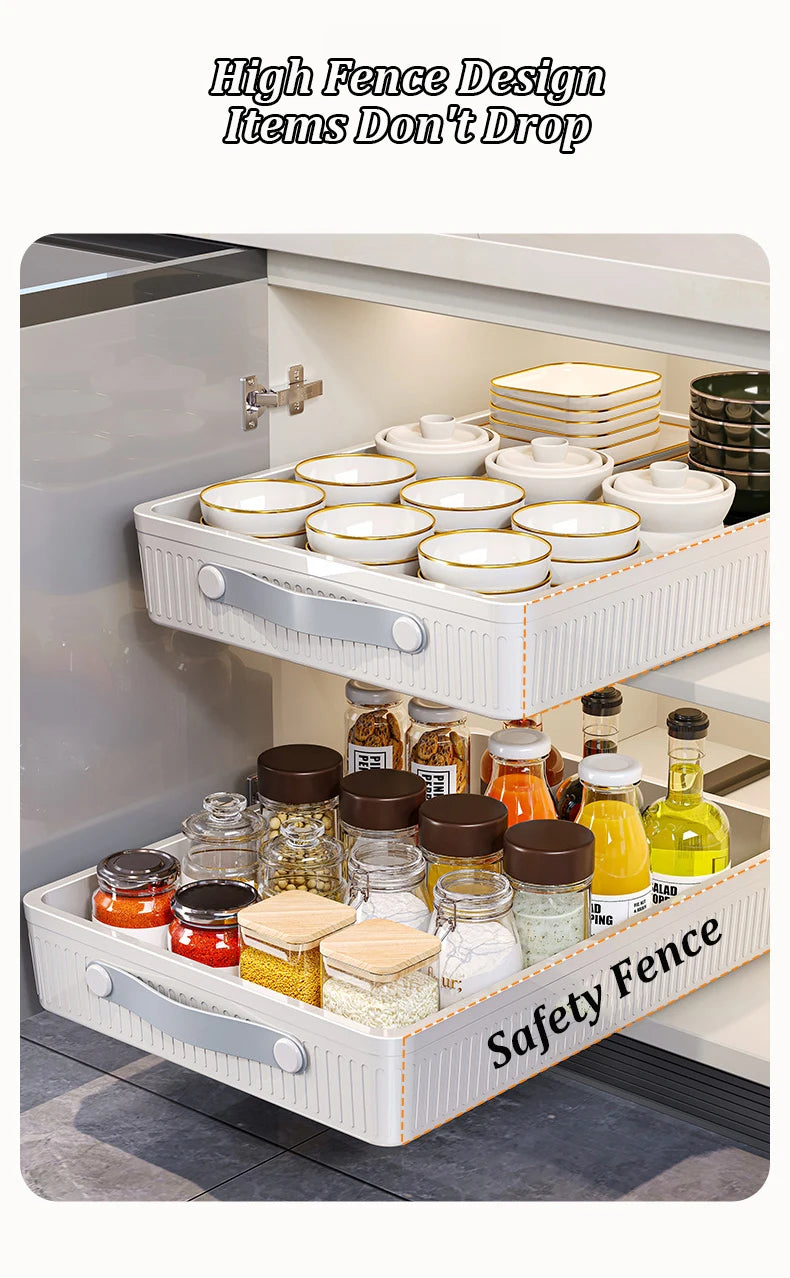 Pull-Out Under Sink & Cabinet Storage Organizer