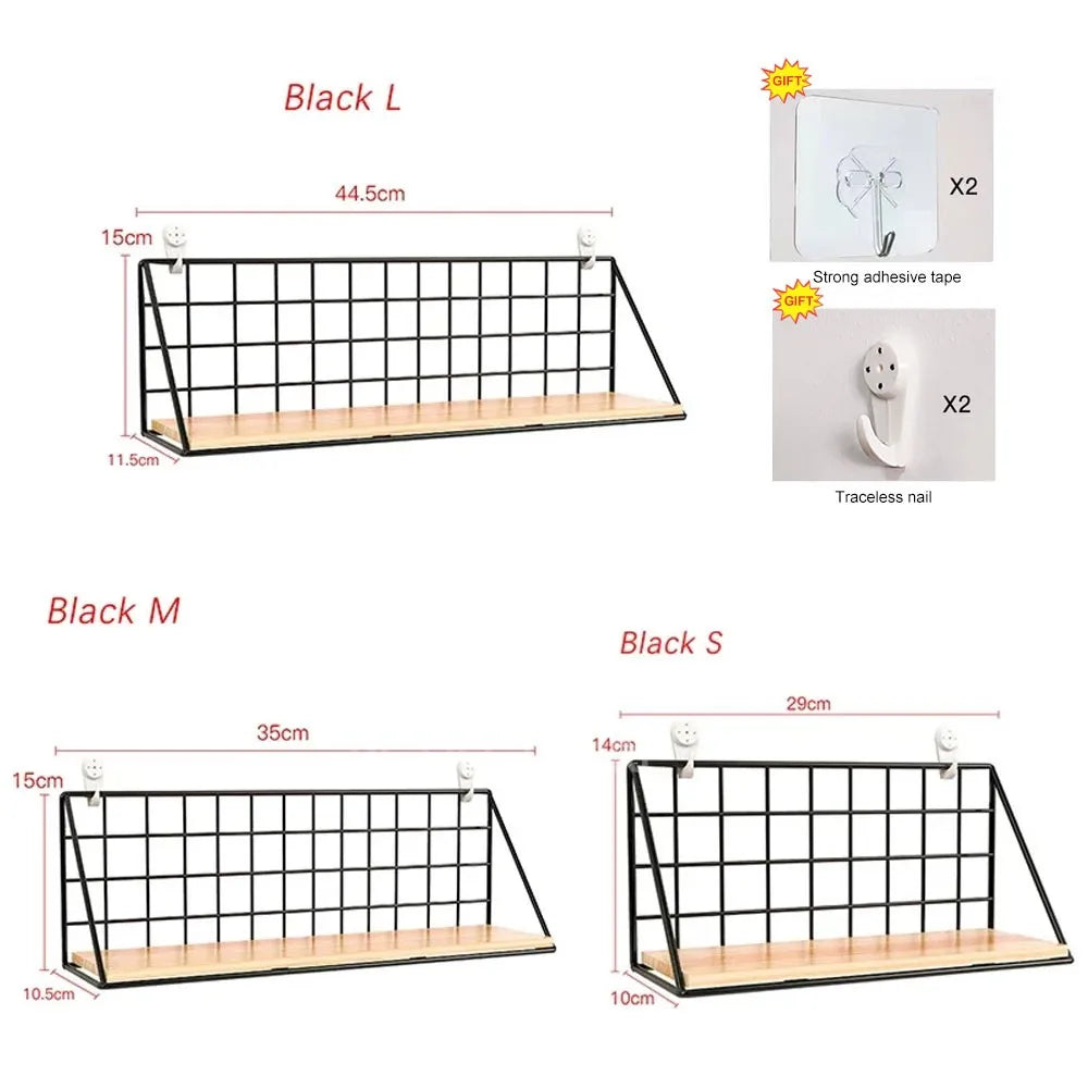 2-Tier Wall-Mounted Spice Rack Organizer