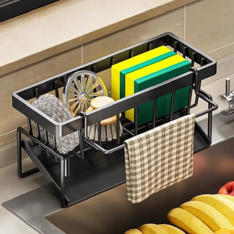 Kitchen Sink Sponge Holder Organizer