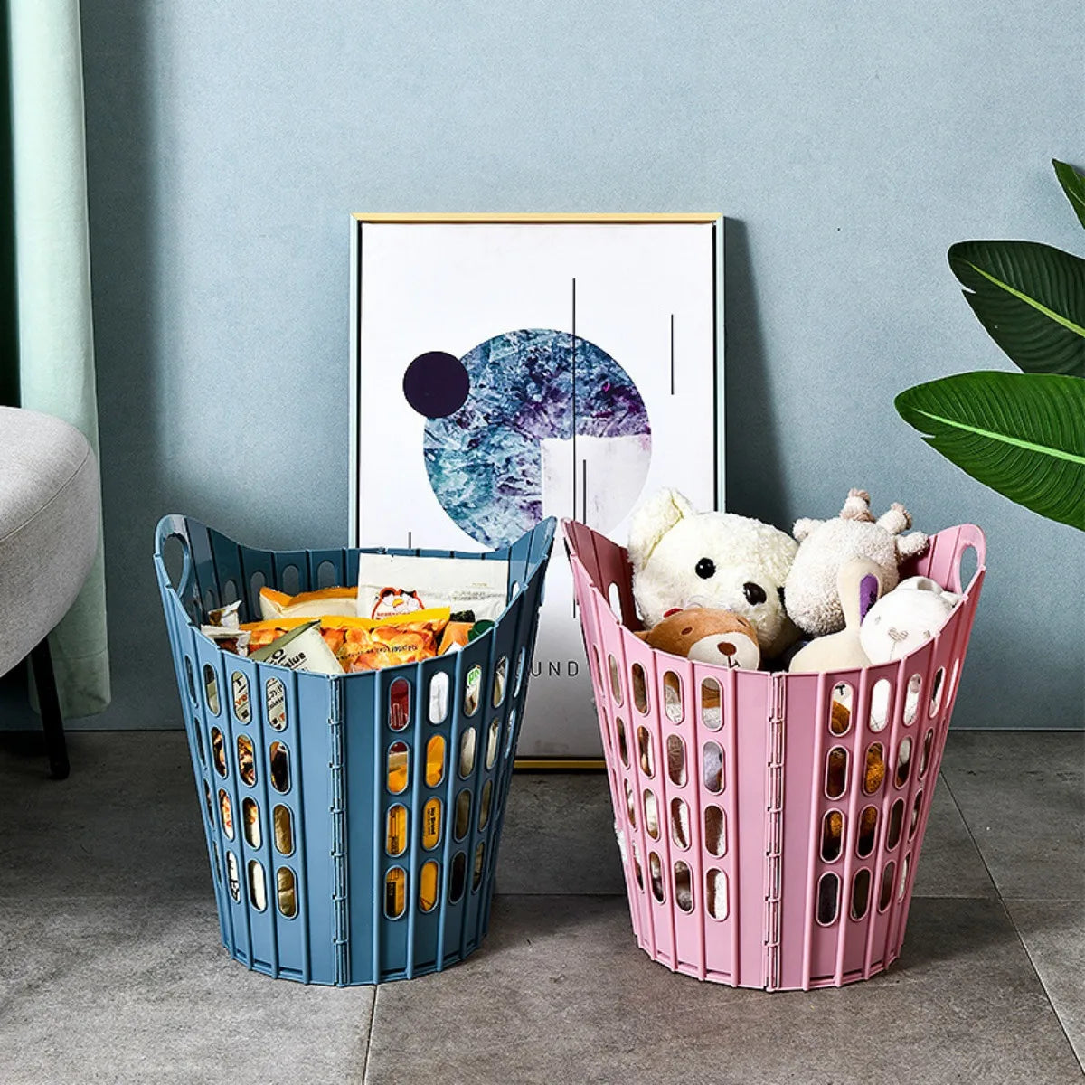 Foldable Laundry Hamper with Handles