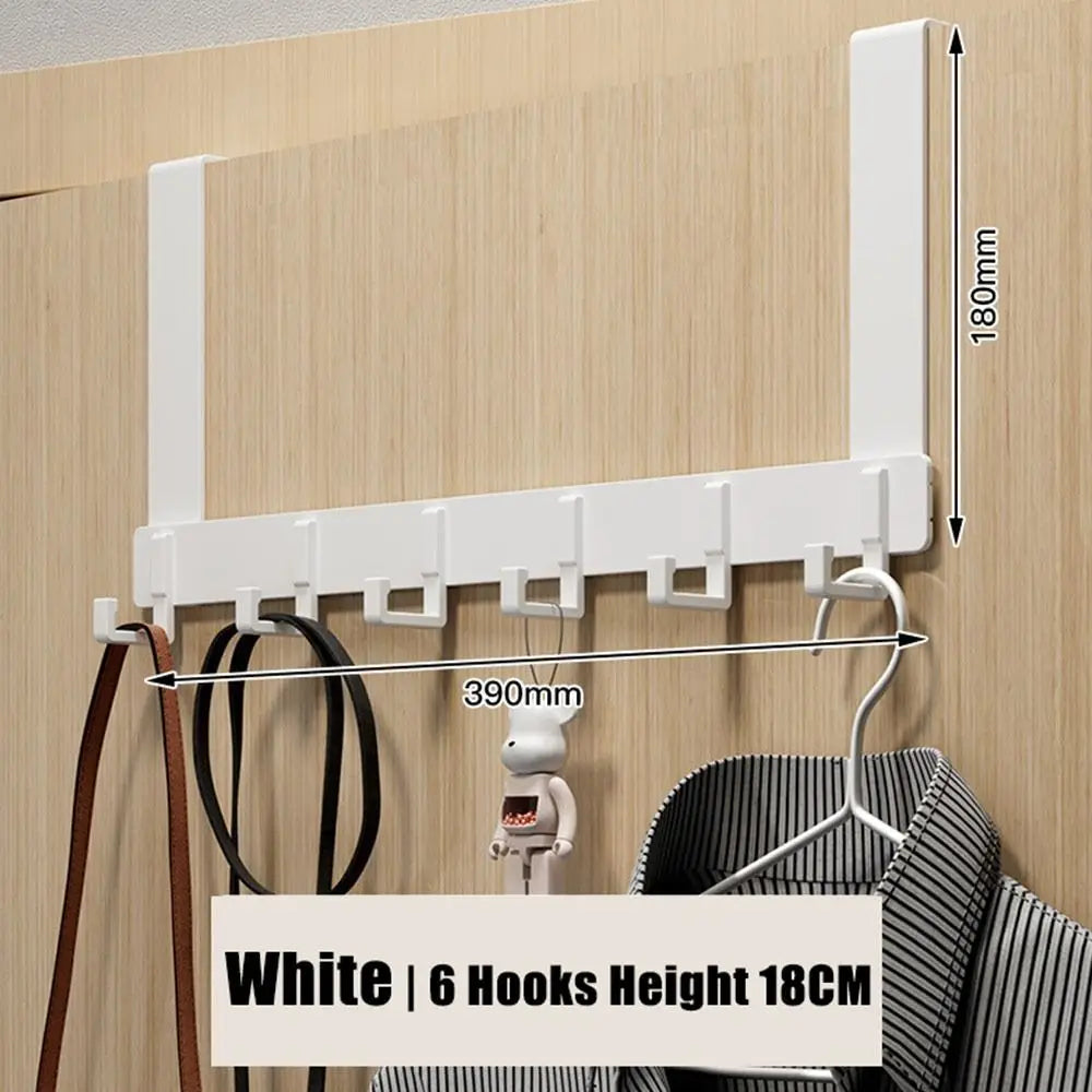 Over-the-Door 6-Hook Storage Rack