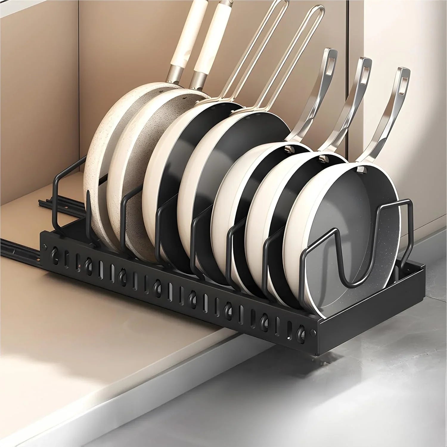Pull-Out Pot & Pan Organizer