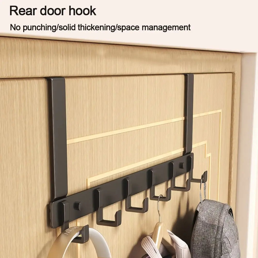 Over-the-Door 6-Hook Storage Rack