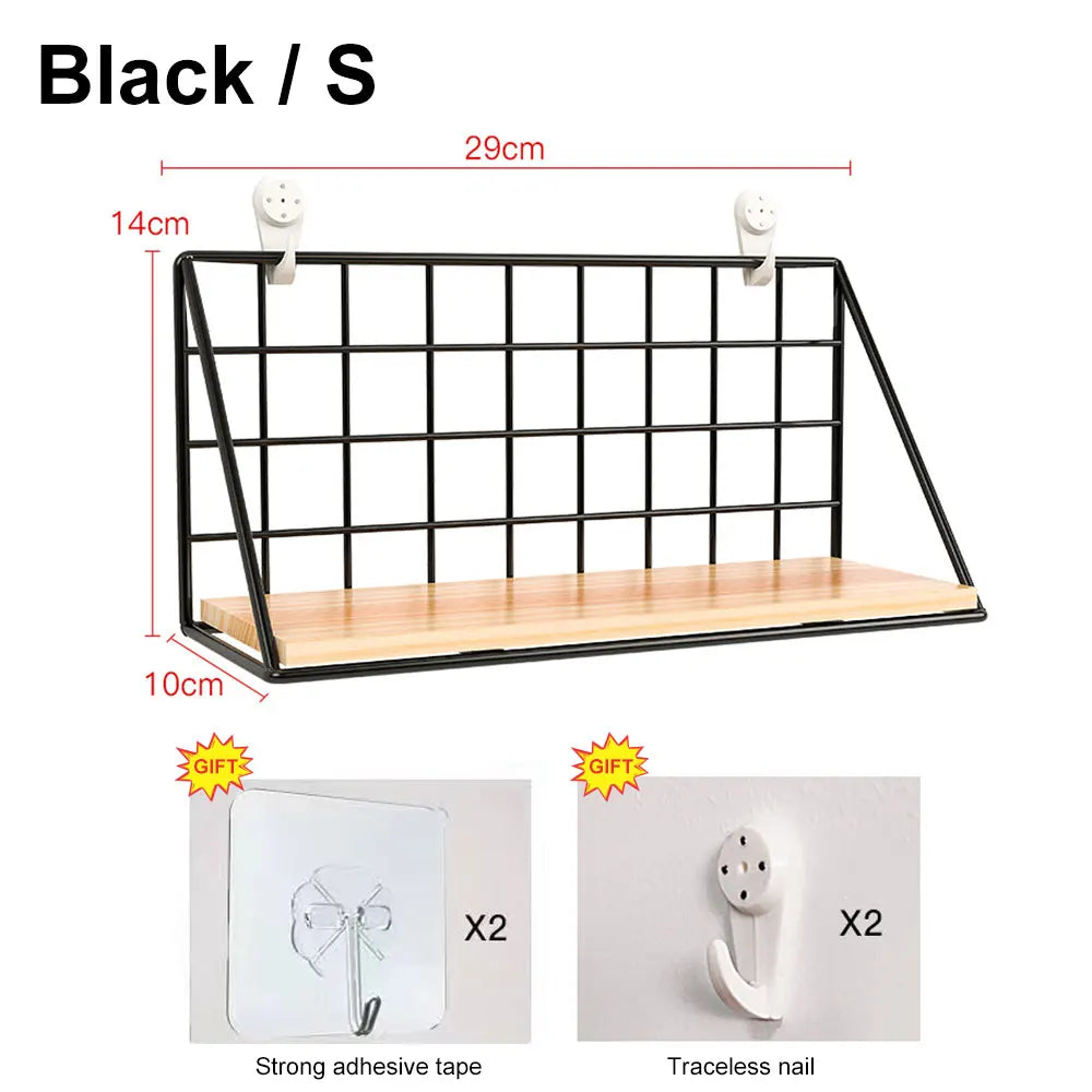 2-Tier Wall-Mounted Spice Rack Organizer