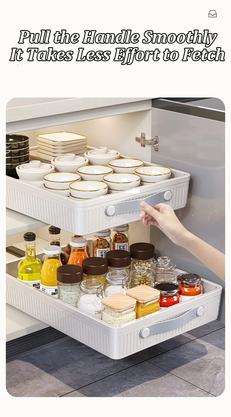 Pull-Out Under Sink & Cabinet Storage Organizer