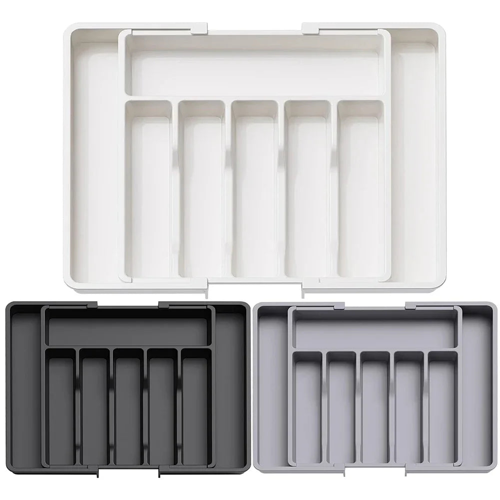Expandable Kitchen Utensil Drawer Organizer