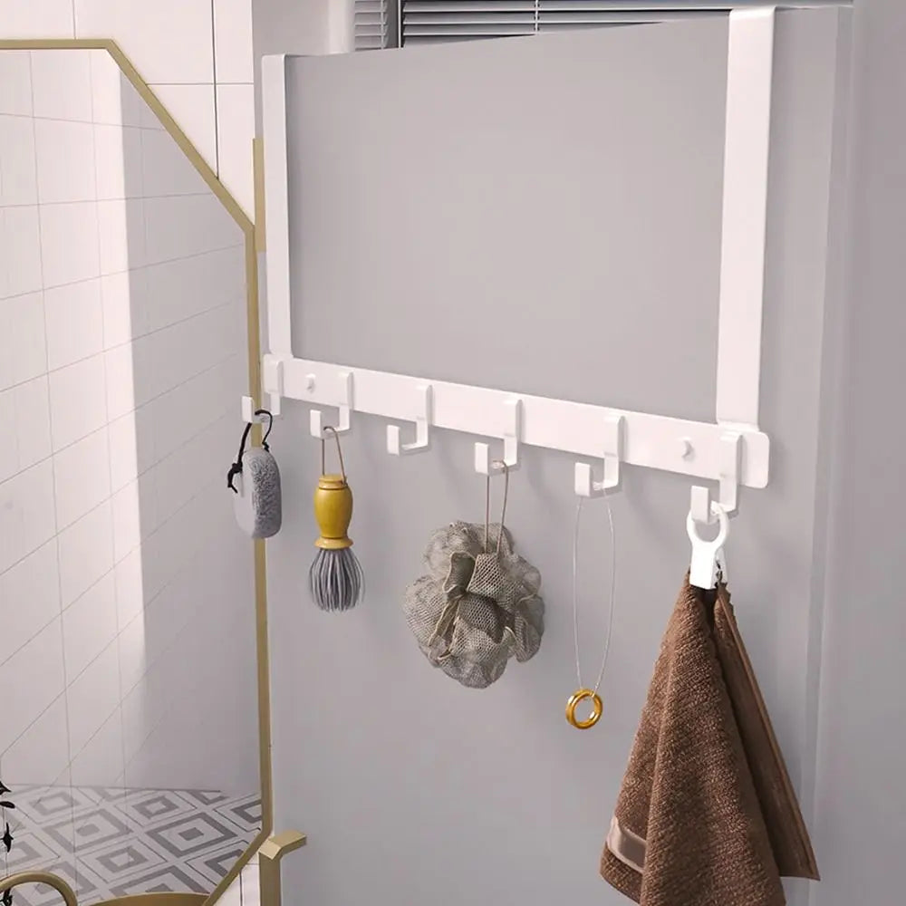 Over-the-Door 6-Hook Storage Rack