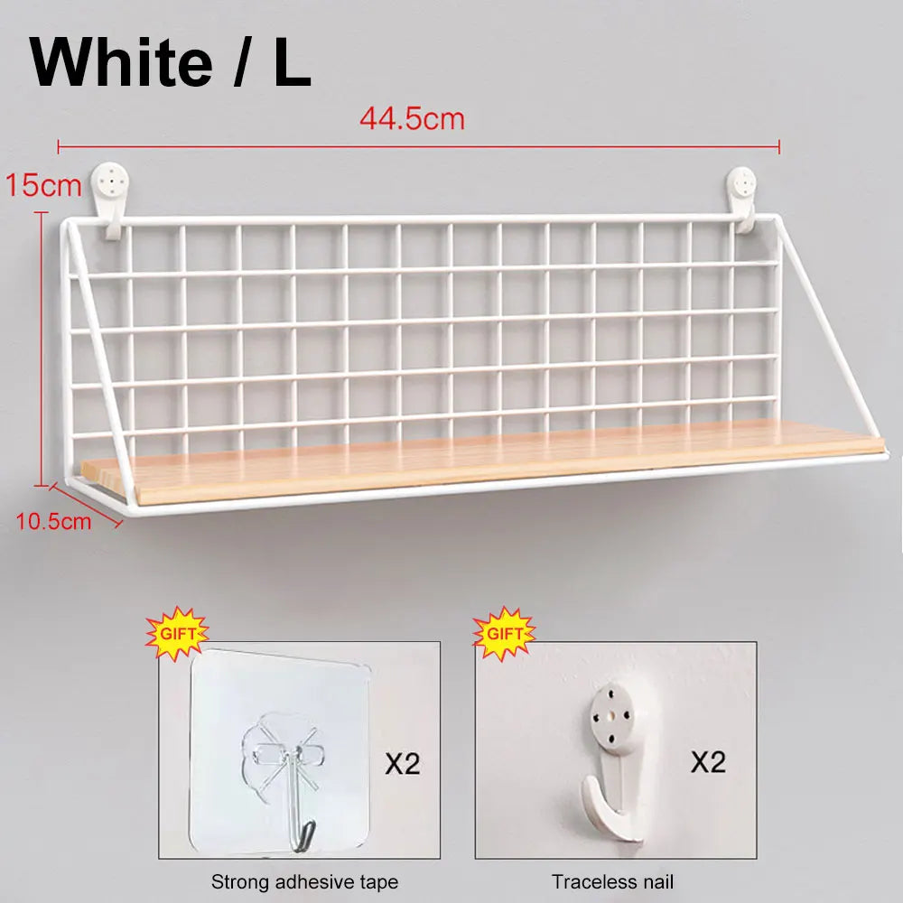 2-Tier Wall-Mounted Spice Rack Organizer