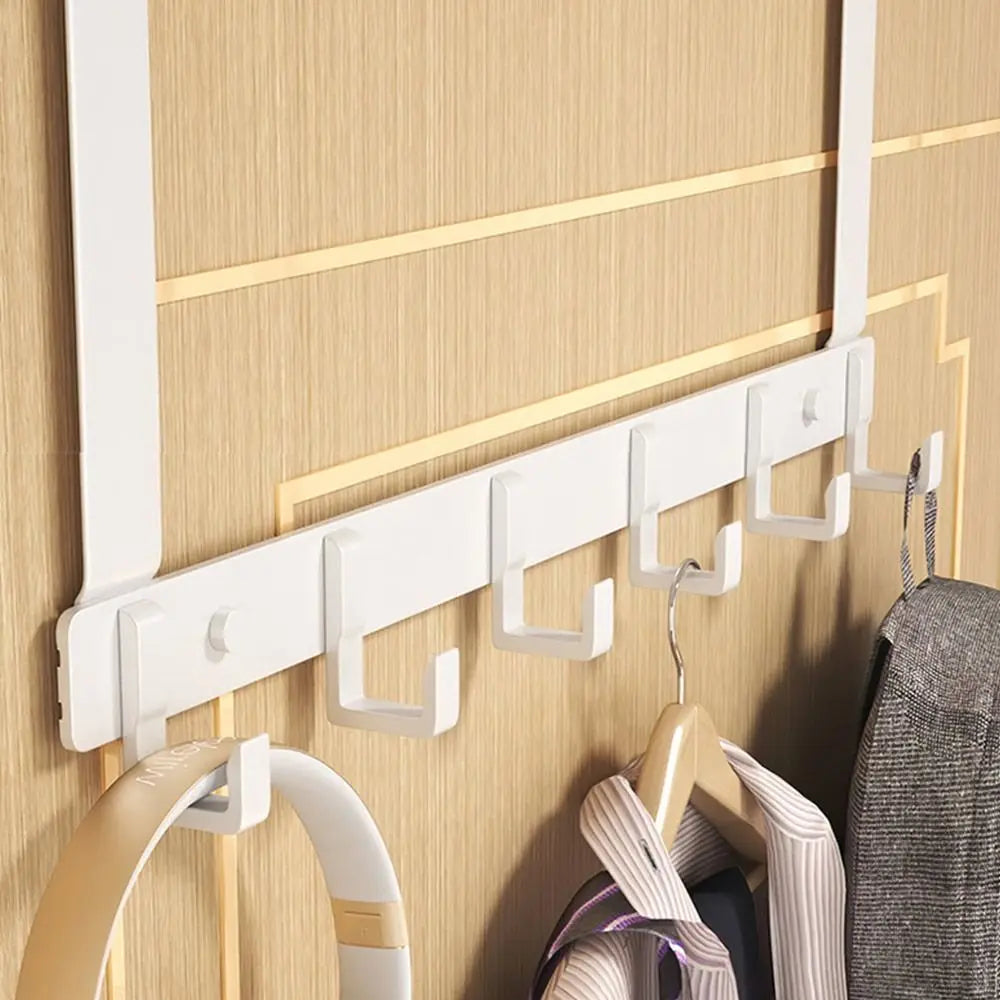 Over-the-Door 6-Hook Storage Rack