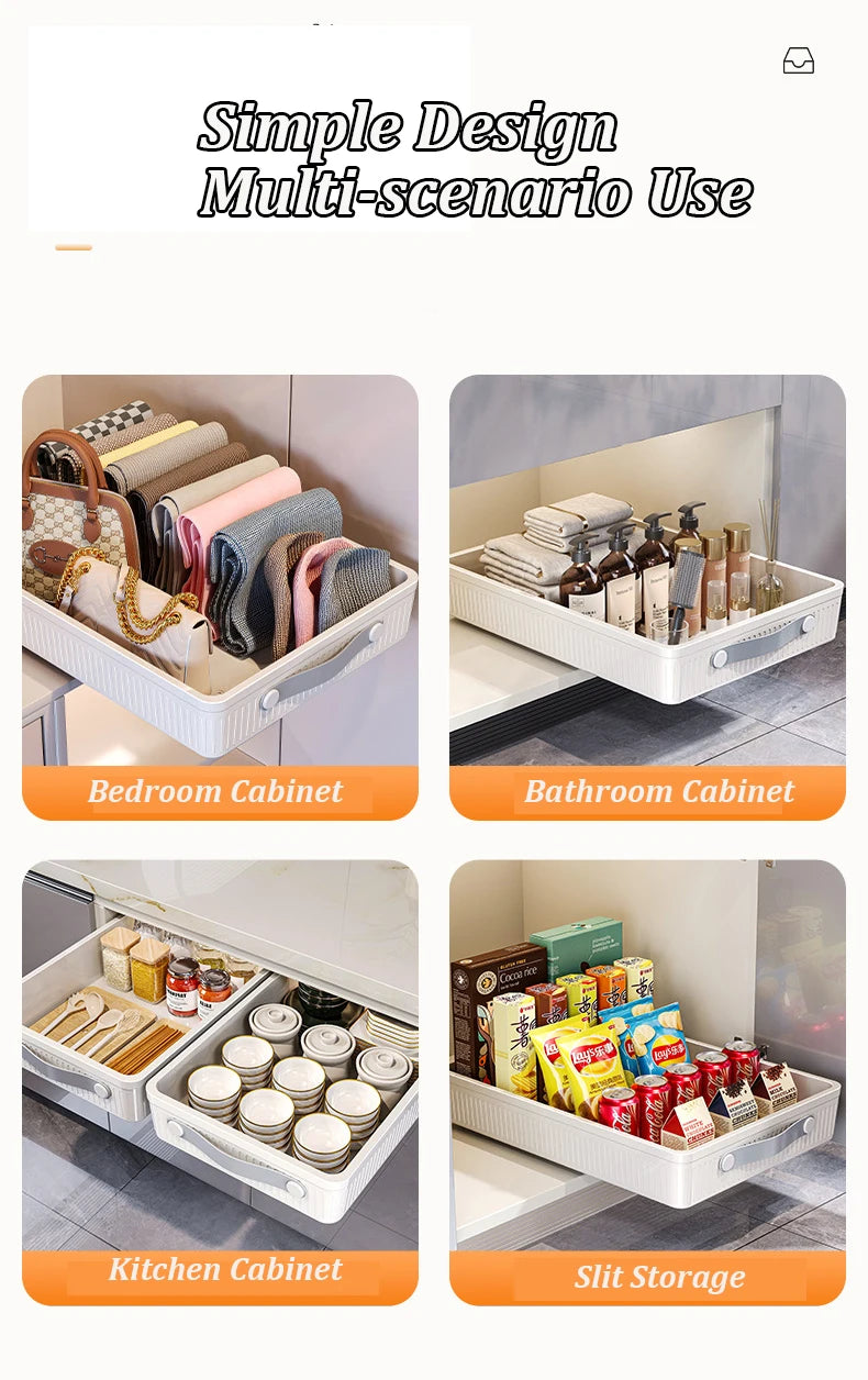 Pull-Out Under Sink & Cabinet Storage Organizer