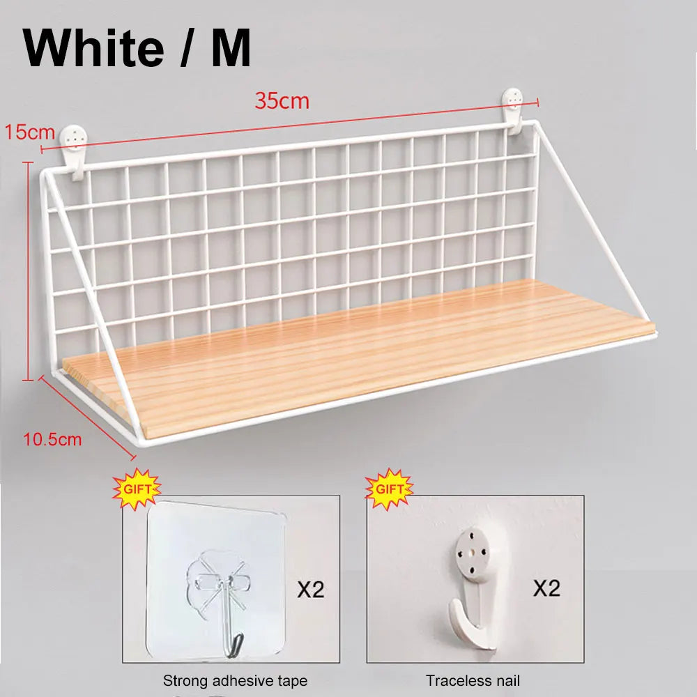 2-Tier Wall-Mounted Spice Rack Organizer