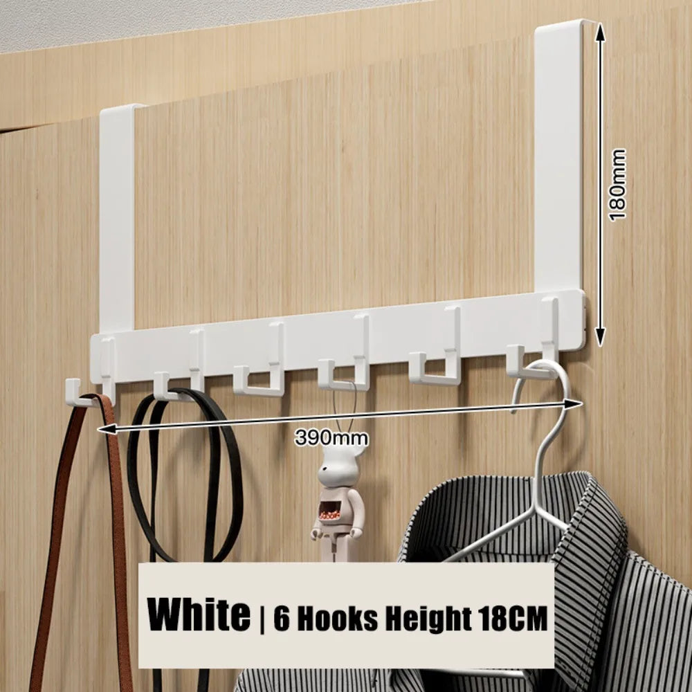Over-the-Door 6-Hook Storage Rack