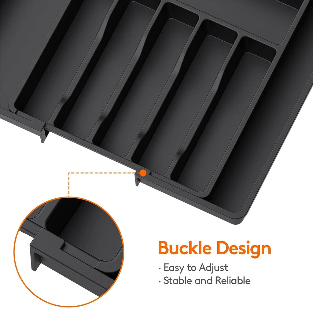 Expandable Kitchen Utensil Drawer Organizer